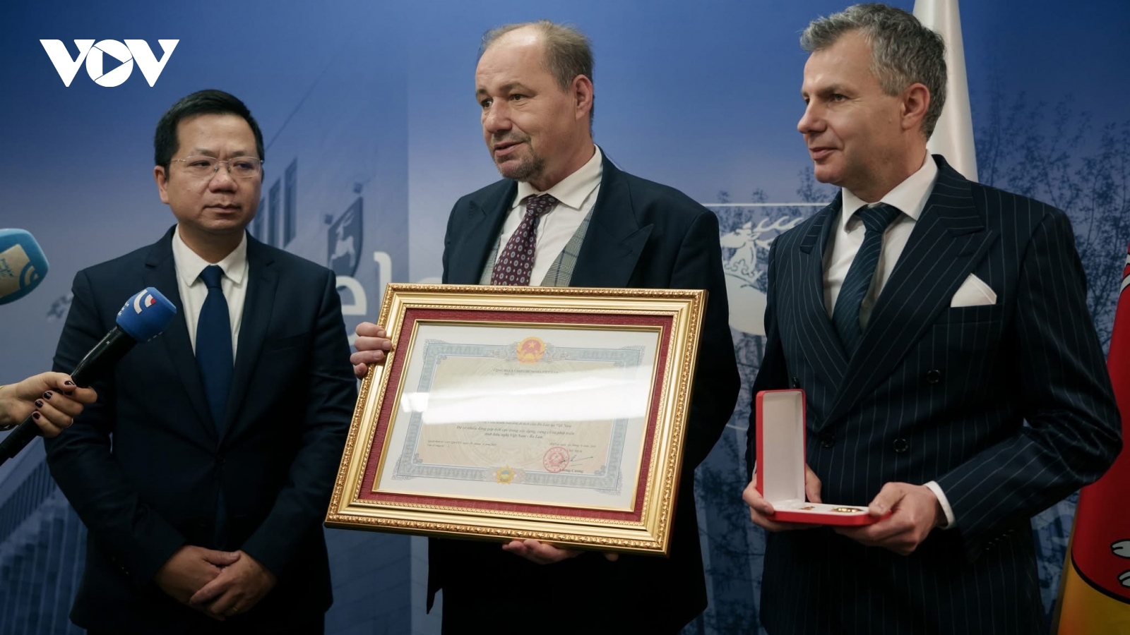 Truy tặng Huân chương Hữu nghị cho cố kiến trúc sư Kazimierz Kwiatkowski